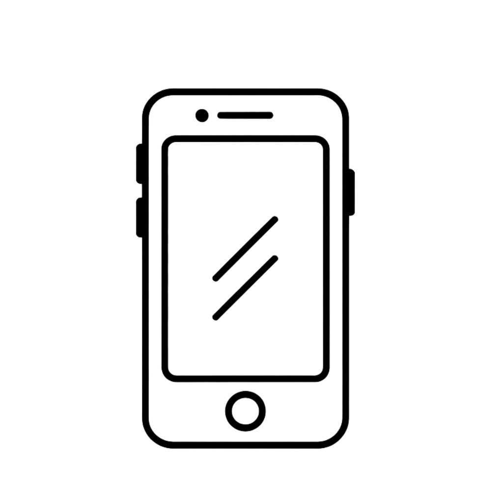 coloring pages of phones