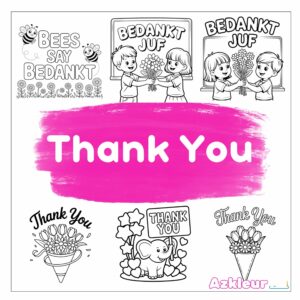 Thank You Coloring Page