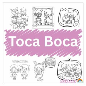 Toca Boca Coloring Pages