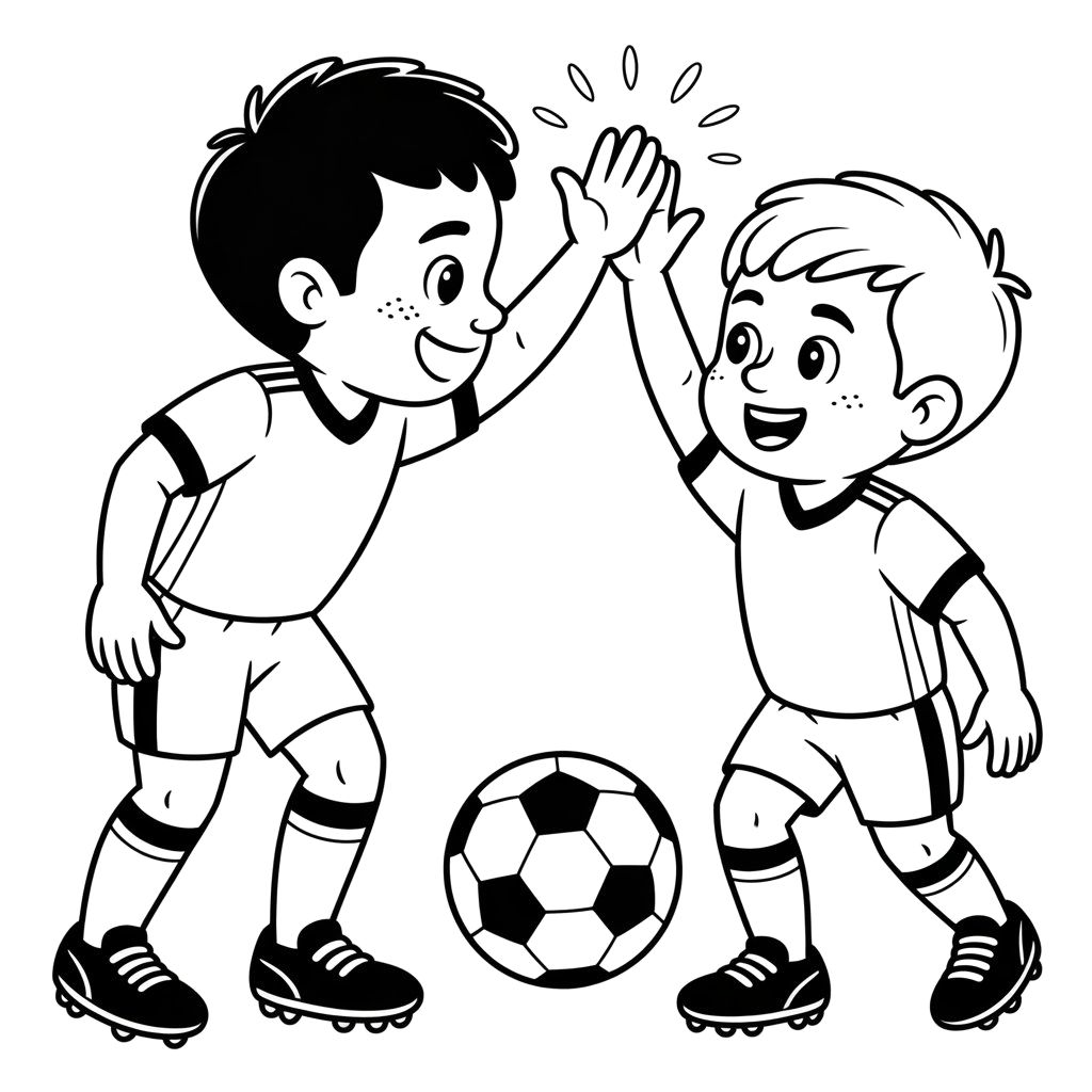 football player coloring page printable