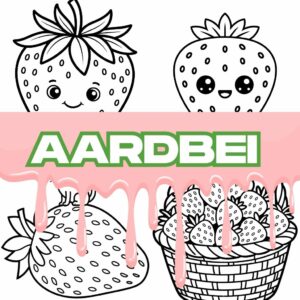 Strawberry Coloring Page