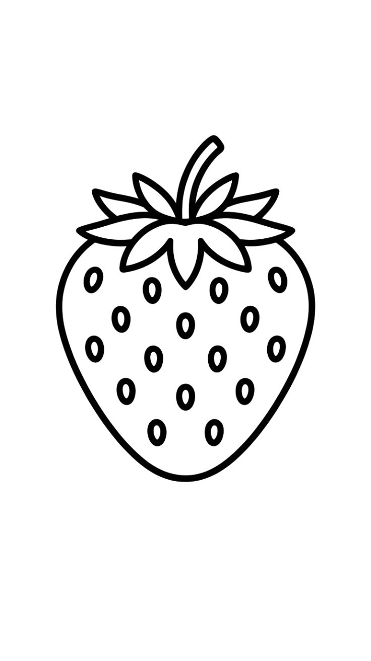 strawberry color sheet