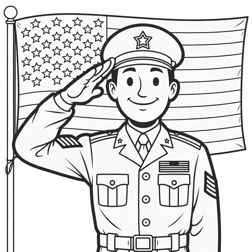 roman soldier coloring page