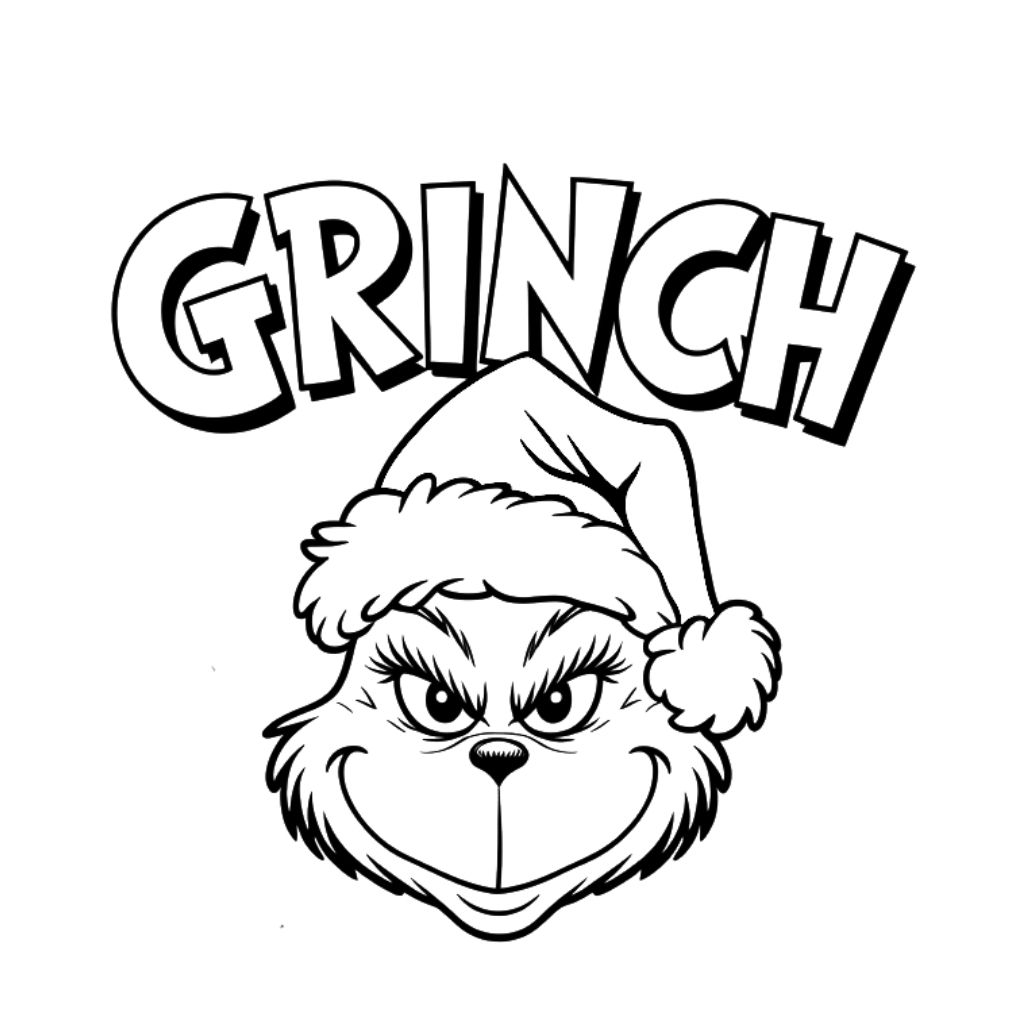 the grinch coloring pages