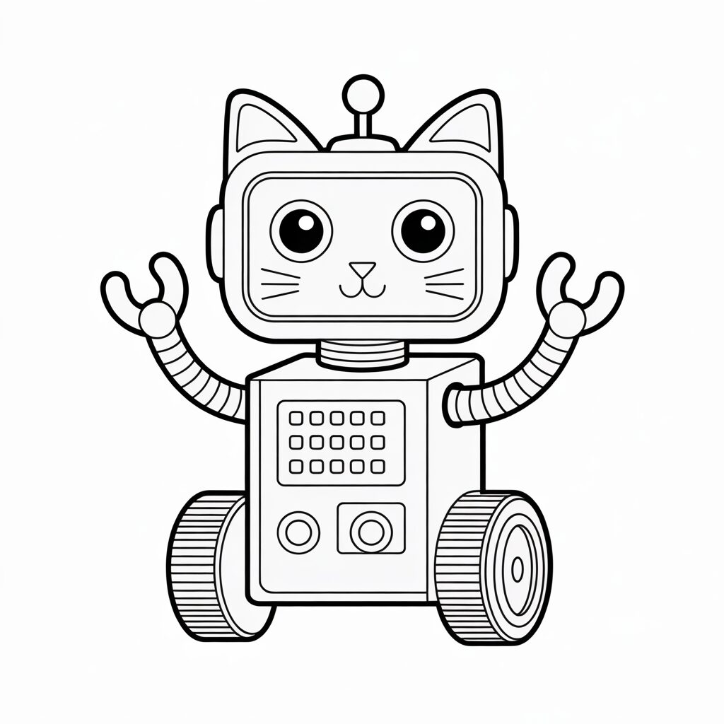 robots coloring pages