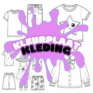 Clothes Coloring Pages