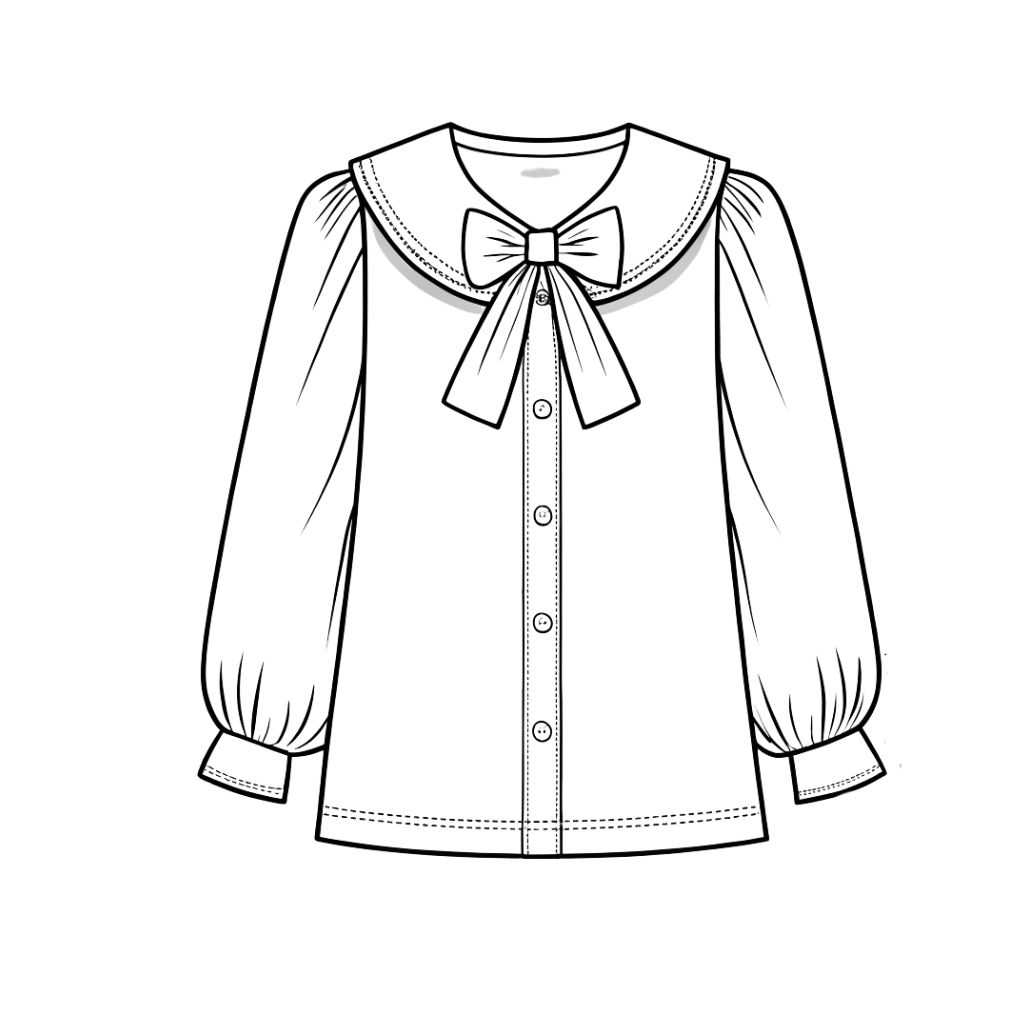 clothes design coloring pages