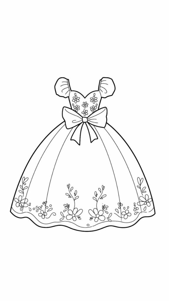 printable coloring pages of clothes