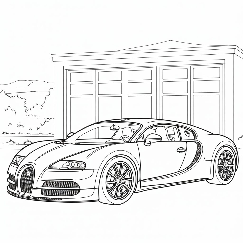 bugatti color sheet