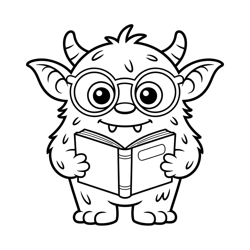 monster coloring pages