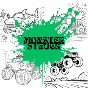Monster Truck Coloring Pages