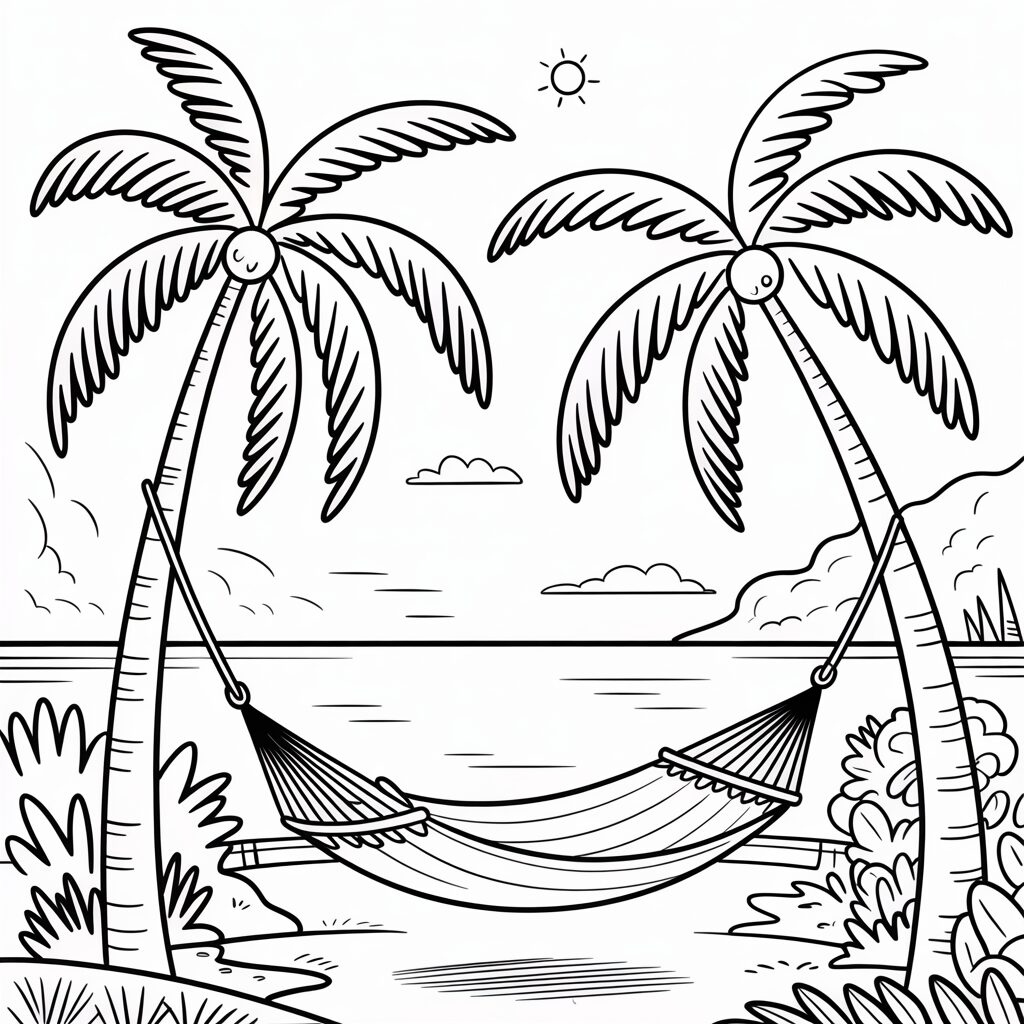 beach ball coloring pages