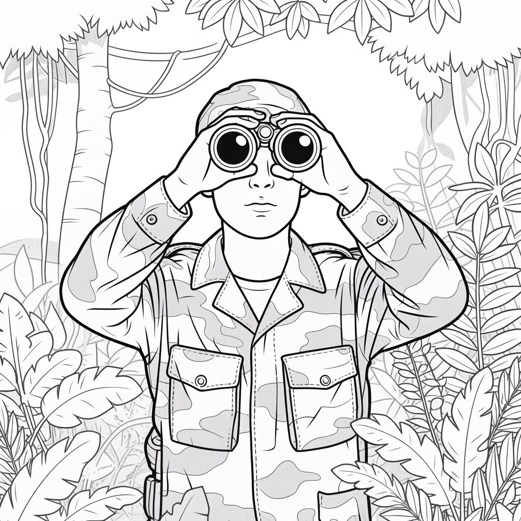 soldier coloring pages printable