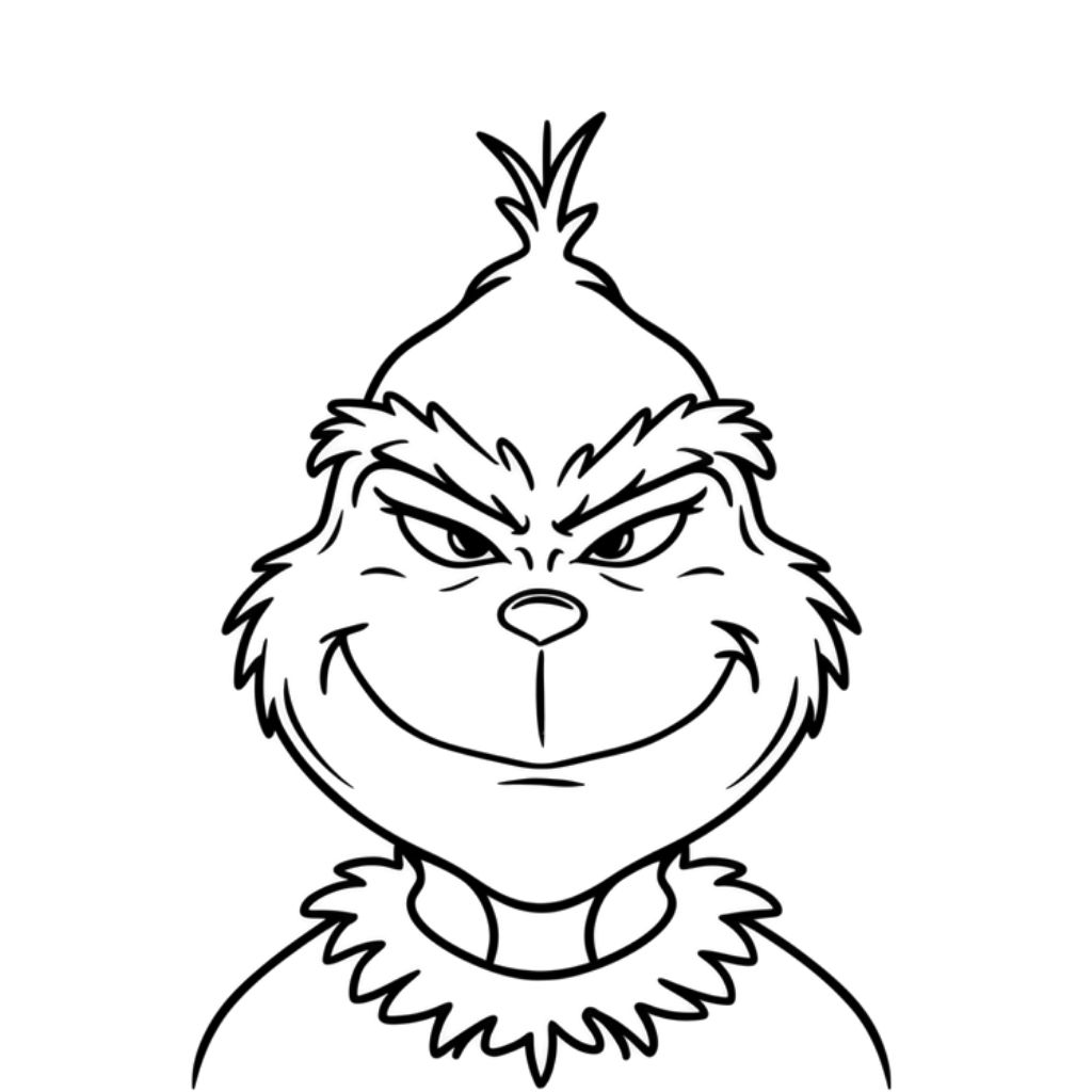 christmas coloring pages grinch