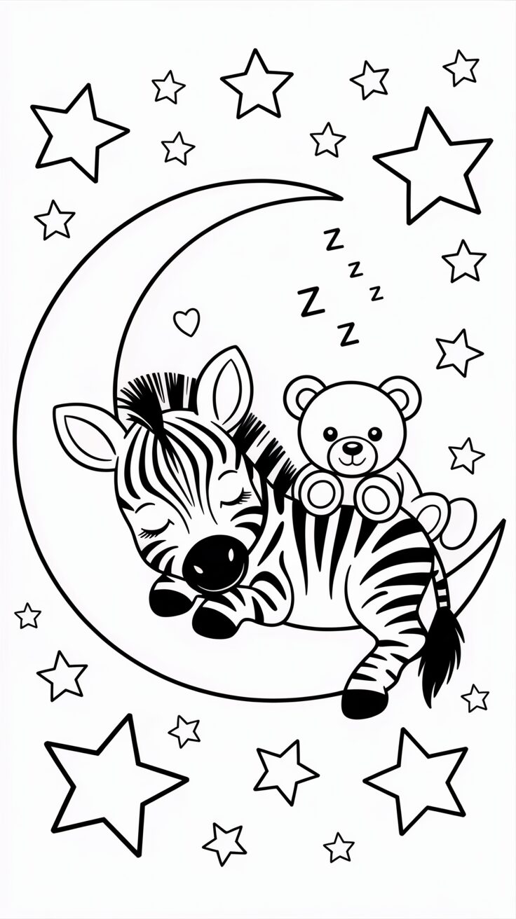 coloring pages of zebras