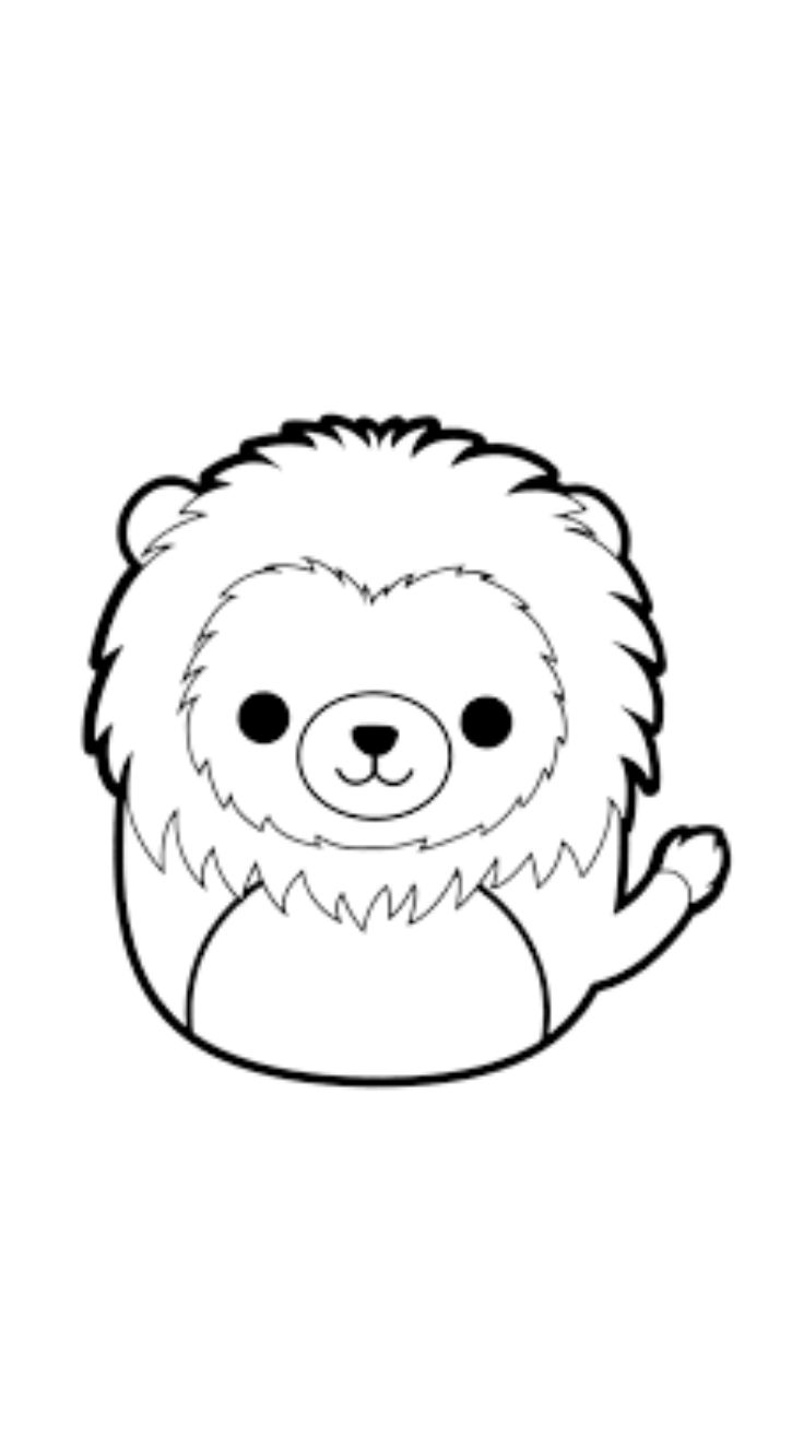 squishmallows coloring pages printable