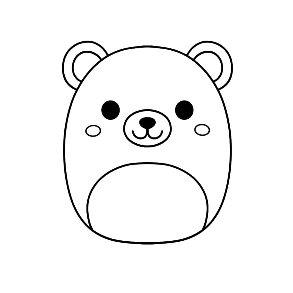 squishmallow coloring pages printable