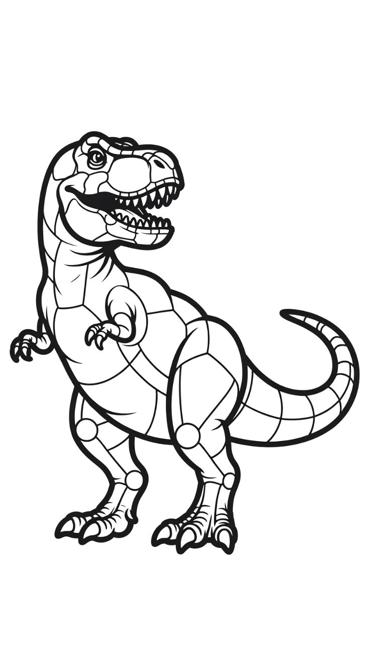 dinosaur coloring pages t rex