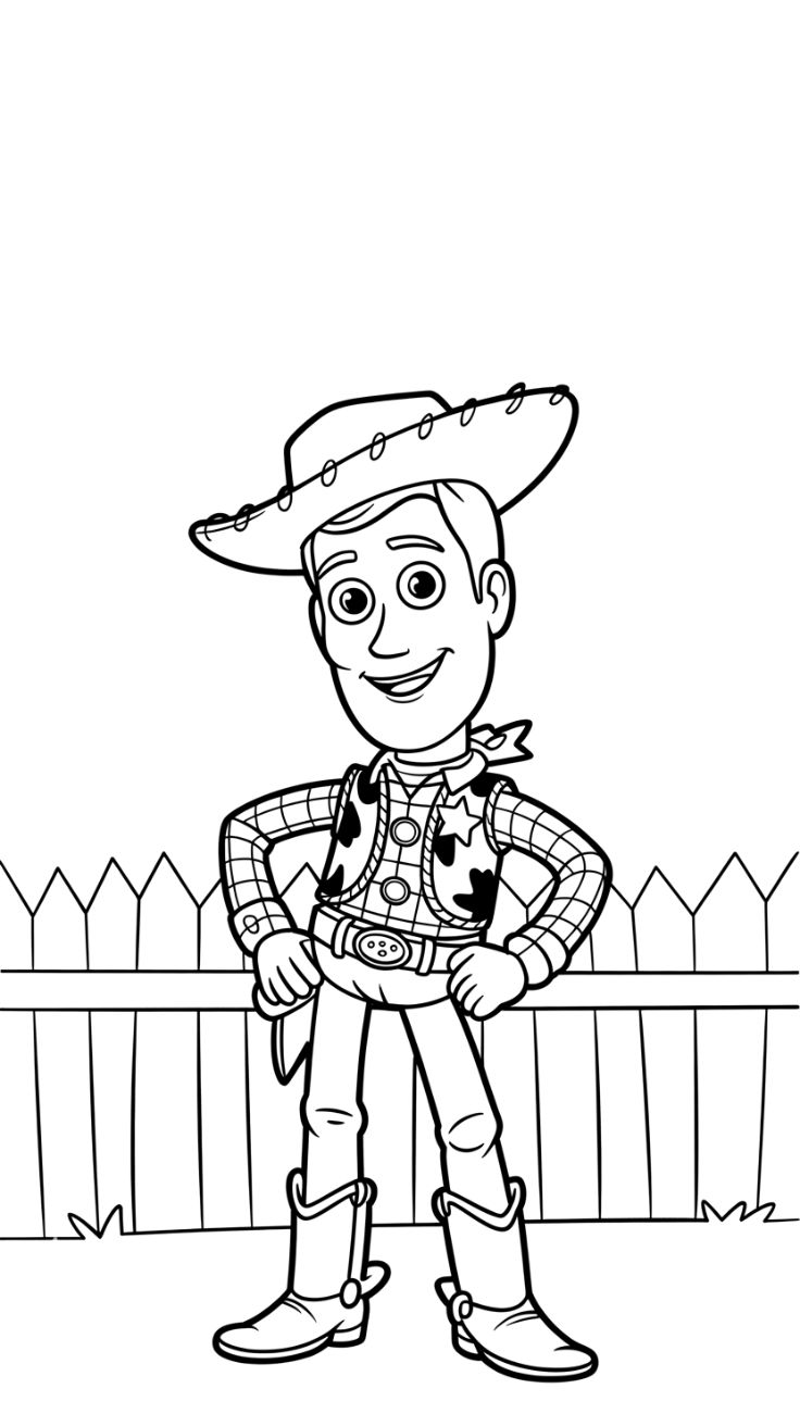 toy story coloring book pages