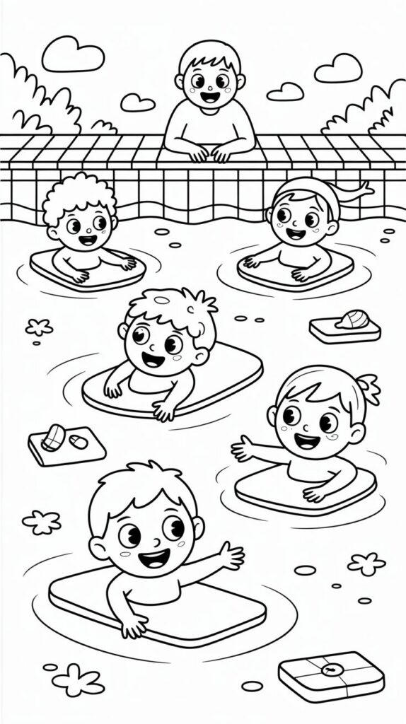 beach ball coloring pages