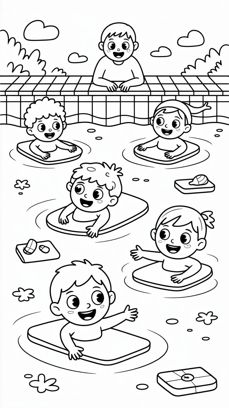 beach ball coloring pages
