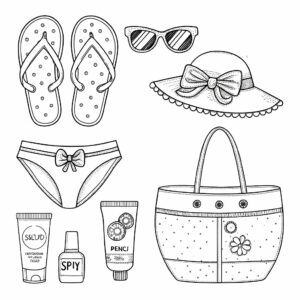clothing coloring pages printables