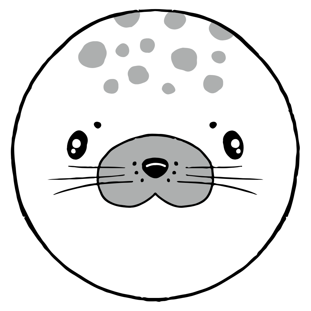 seal coloring sheet