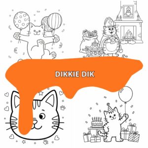 Dikkie Dik coloring pages