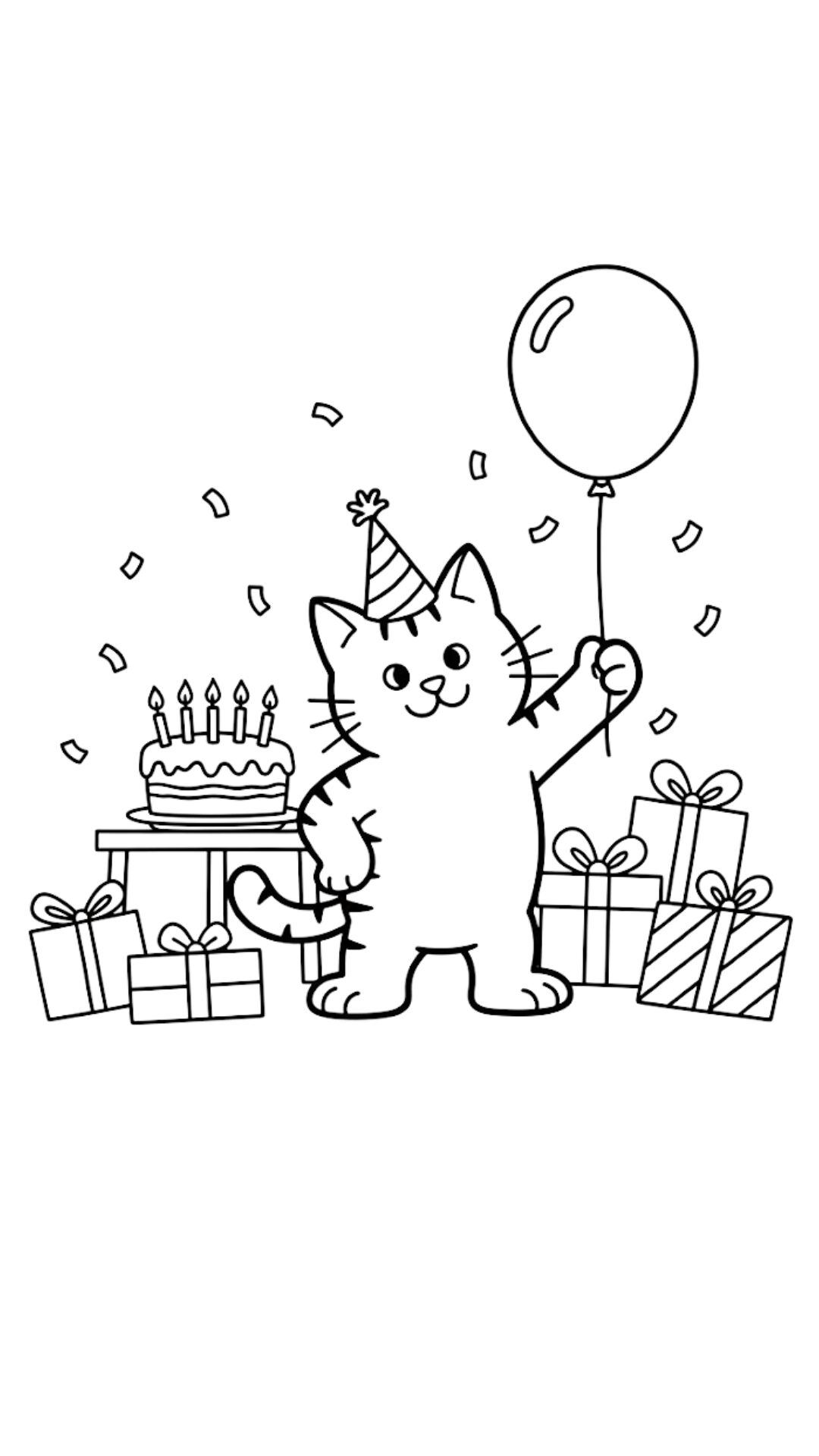 Dikkie Dik party coloring page