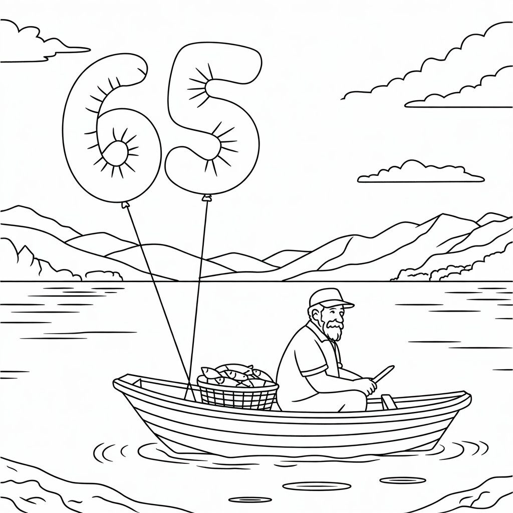 grandpa birthday coloring pages