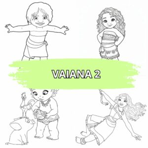 Moana 2 Coloring Pages